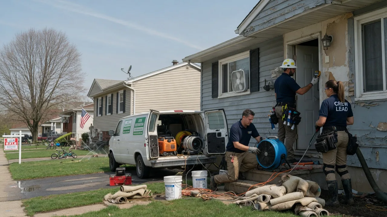 Flood Cleanup in Hanna, OK near me