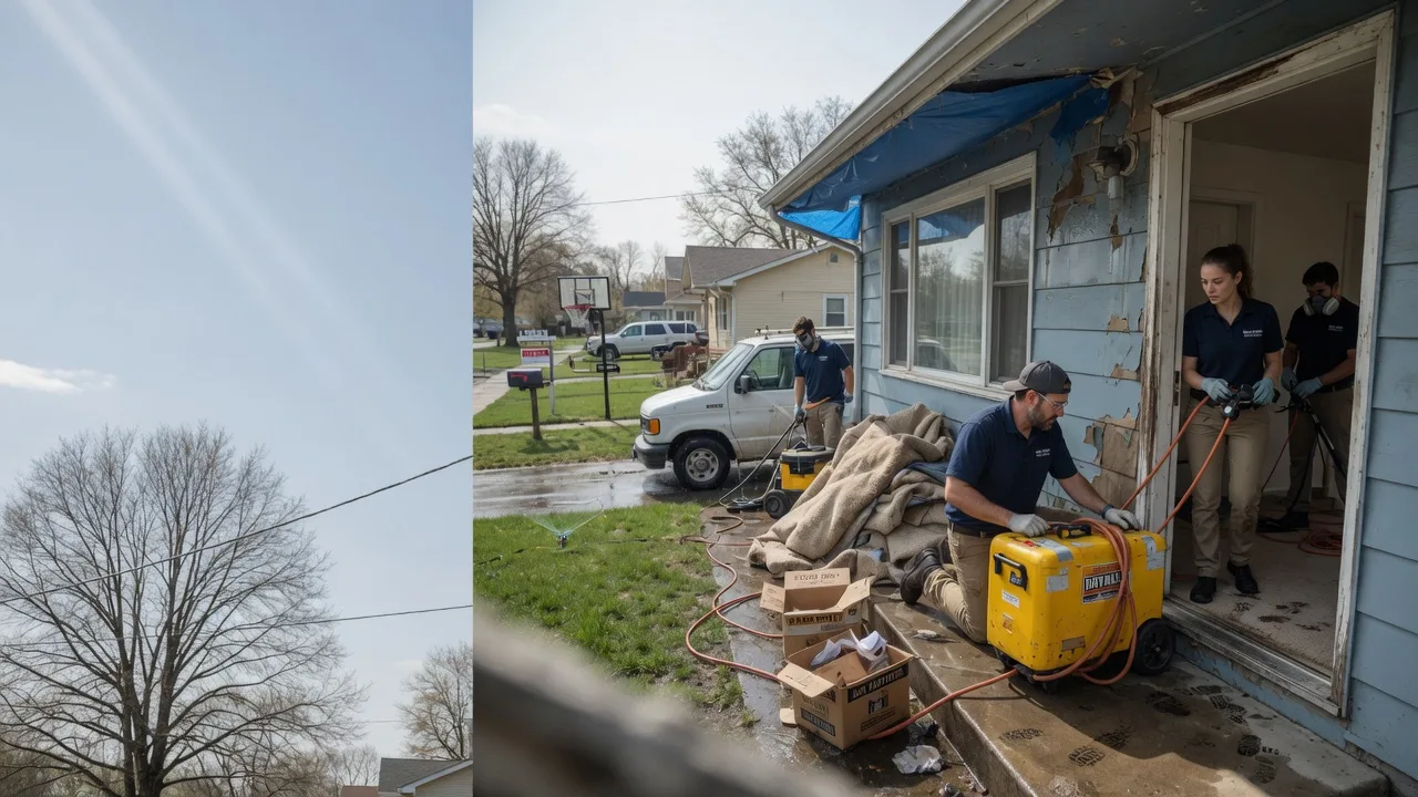 Basement Flood Cleanup in Hanna, OK near me